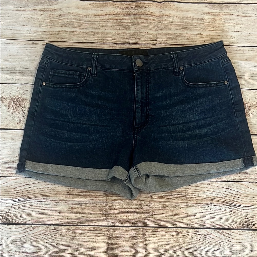 Tinsel Blue Jean Shorts Classic Style
